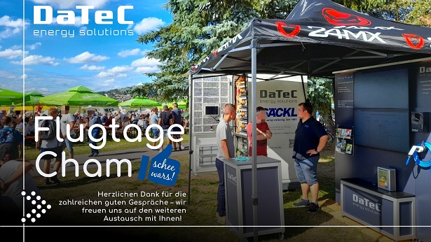 DaTeC Automatisierungstechnik auf dem Flugfest 2026 in Cham
